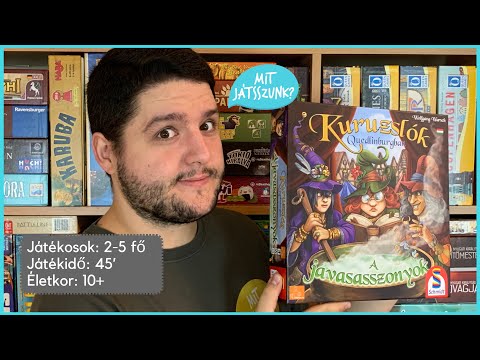 Kuruzslók Quedlinburgban: A javasasszonyok kiegészítő - Játékbemutató - Mit Játsszunk?