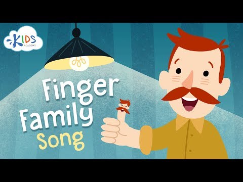 Finger Family Song - Children Song with Lyrics - Nursery Rhymes | Kids Academy