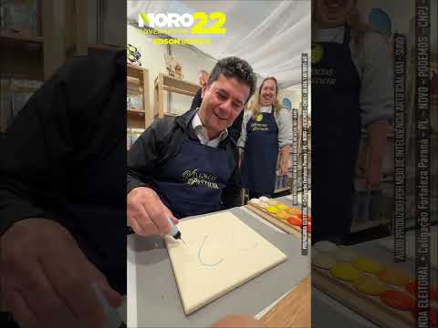 MORO 22 - GOVERNADOR DO PR | ATÉ A CERÂMICA ENTROU NO CLIMA DO 22  #paraná  #moro22