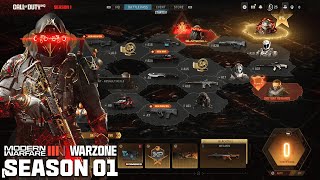 FULL MW3 Season 1 Battle Pass & Blackcell Overview! (Operators, Weapons & New Rewards)