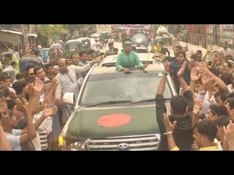 ছেলেকে সাথে নিয়ে আজমেরী ওসমানের শো-ডাউন