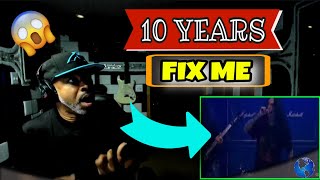 10 Years - Fix Me w/ Lyrics - Producer Reaction