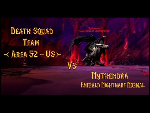 Death Squad Team of The Dark Coven VS Nythendra Normal Difficulty