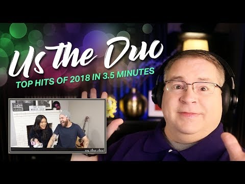 Us The Duo Reaction | Top Hits of 2018 in 3.5 Minutes