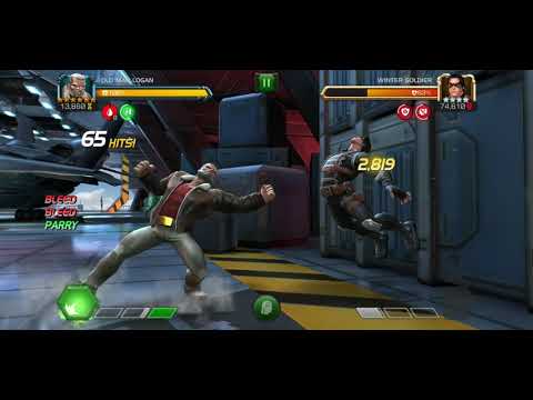 6* Rank 2 Old Man Logan with no synergies!! He can crack em with the crits!!! 🤜