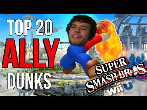 Top 20 Ally Mario Dunks - (SSB4, Super Smash Bros. Wii U)