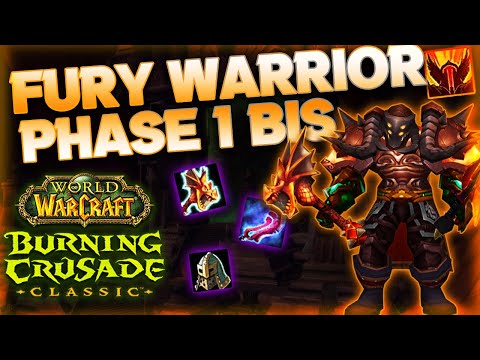 Fury Warrior Phase 1 BIS (DEEP DIVE) (TBC CLASSIC)