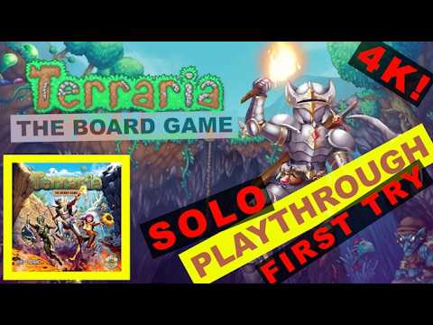 [4K] Terraria: The Board Game - SOLO Playthrough [FIRST TRY]