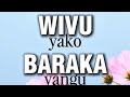 Wivu Yako Baraka Yangu Oh Nanana Maneno Yenu Hayawezi Kunizuia Chuki Yenu Mwangaza Wangu