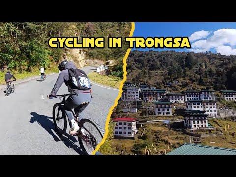 I Went Cycling to Trongsa with Friends🥰