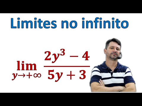 LIMITES NO INFINITO - Como obter o limite de uma função quando o x tende ao infinito.