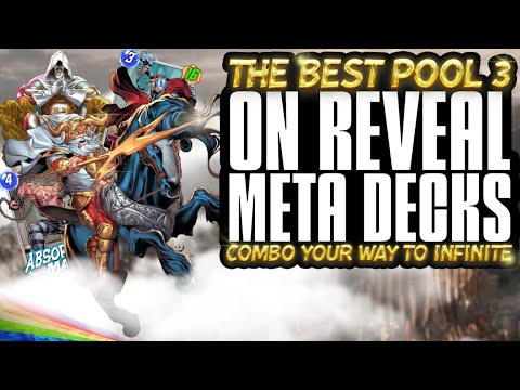 The BEST On Reveal Decks To Reach Infinite Consistently | Pool 3: INSANE Reveal Combos | Marvel Snap