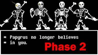 Disbelief Papyrus (Full!)-8 bit remix-VideoGames sheet music