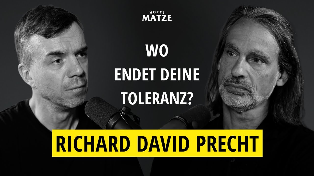 Richard David Precht über gefährliche Zeiten, AfD, Die Grünen, Putin, Toleranz und sein Seelenleben