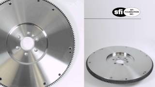 Nodular Iron Flywheel SB-Chevy 153-Tooth External - video thumbnail 2