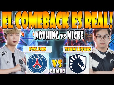 PSG.LGD VS TEAM LIQUID BO2[GAME 2] AME VS MATUMBAMAN - THE INTERNATIONAL 11 - 2022 - DOTA 2