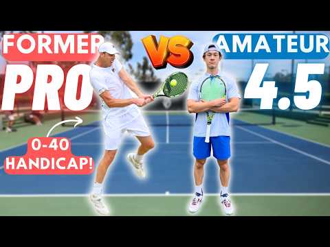 Kann ich Sam Querrey in JEDEM Spiel mit einer 40:0-Führung schlagen?