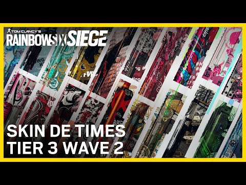 AS SKINS DO TIER 3 DO #R6SHARE 2021 I SKINS DOS TIMES I Rainbow Six Siege