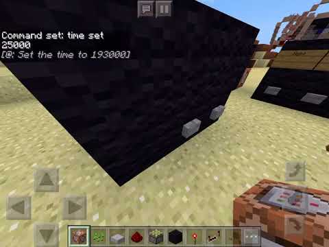 Minecraft- how to easily set the time to day, night ...