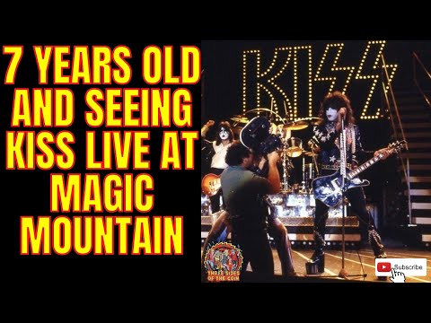 Seeing KISS 💋 Film the Live Concert at Magic Mountain #kiss #magicmountain #kissarmy