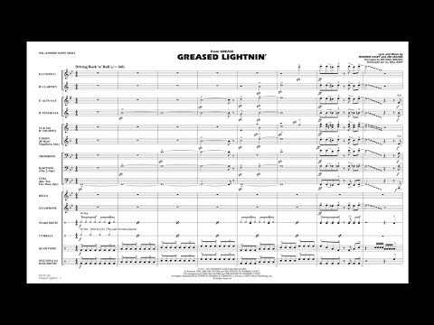 Greased Lightnin' (from Grease) arranged by Michael Brown