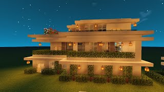 Epic Speed Build: Massive Minecraft House in Record Time! 🏠✨