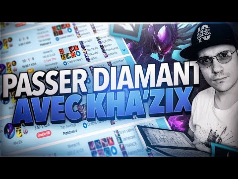 TUTO S10 - COMMENT PASSER DIAMANT AVEC KHA'ZIX ! CROCODYLE