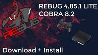 REBUG 4.85.1 LITE CFW for PS3 COBRA 8.2