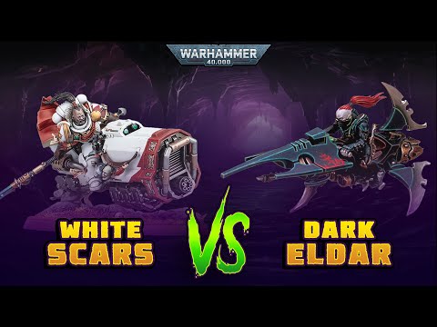 White Scars vs Drukhari: A Warhammer 40k Battle Report | 10th Edition 2000pts