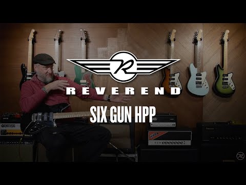 Reverend Six Gun HPP with Rosewood Fretboard 2022 Coffee Burst image 10