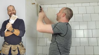 How To Grout A Shower using Mapei Keracolor