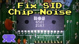Fix Commodore 64 SID Chip Noise In 5 Minutes {Quick Bytes™}