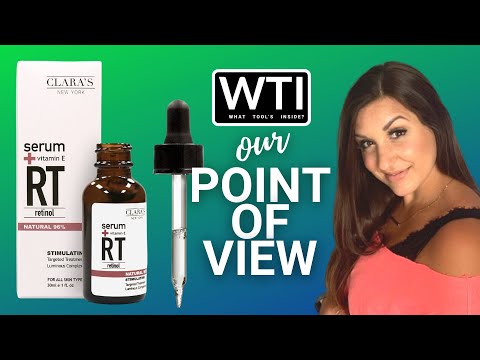 CLARA'S NY Retinol Facial Serum - WTI product video review