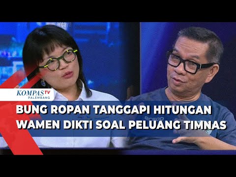 Wamen Dikti Sebut 41,7% Peluang Timnas Lolos Piala Dunia, Begini Respons Bung Ropan