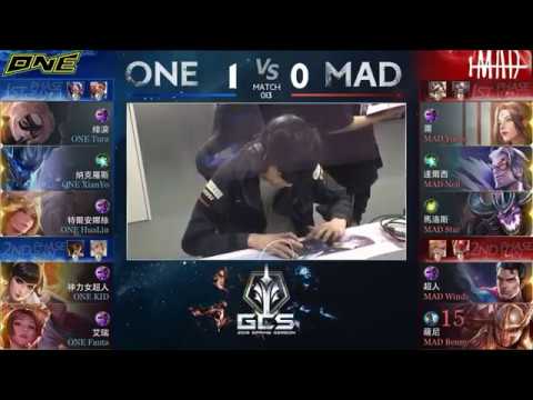 [GCS Spring Season Pro League 2019] ONE VS MAD