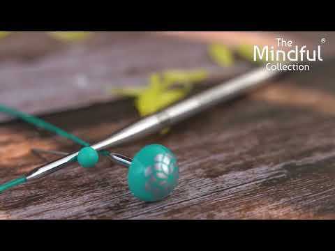 Swivel Kabel til Utskiftbare Rundpinner - Teal