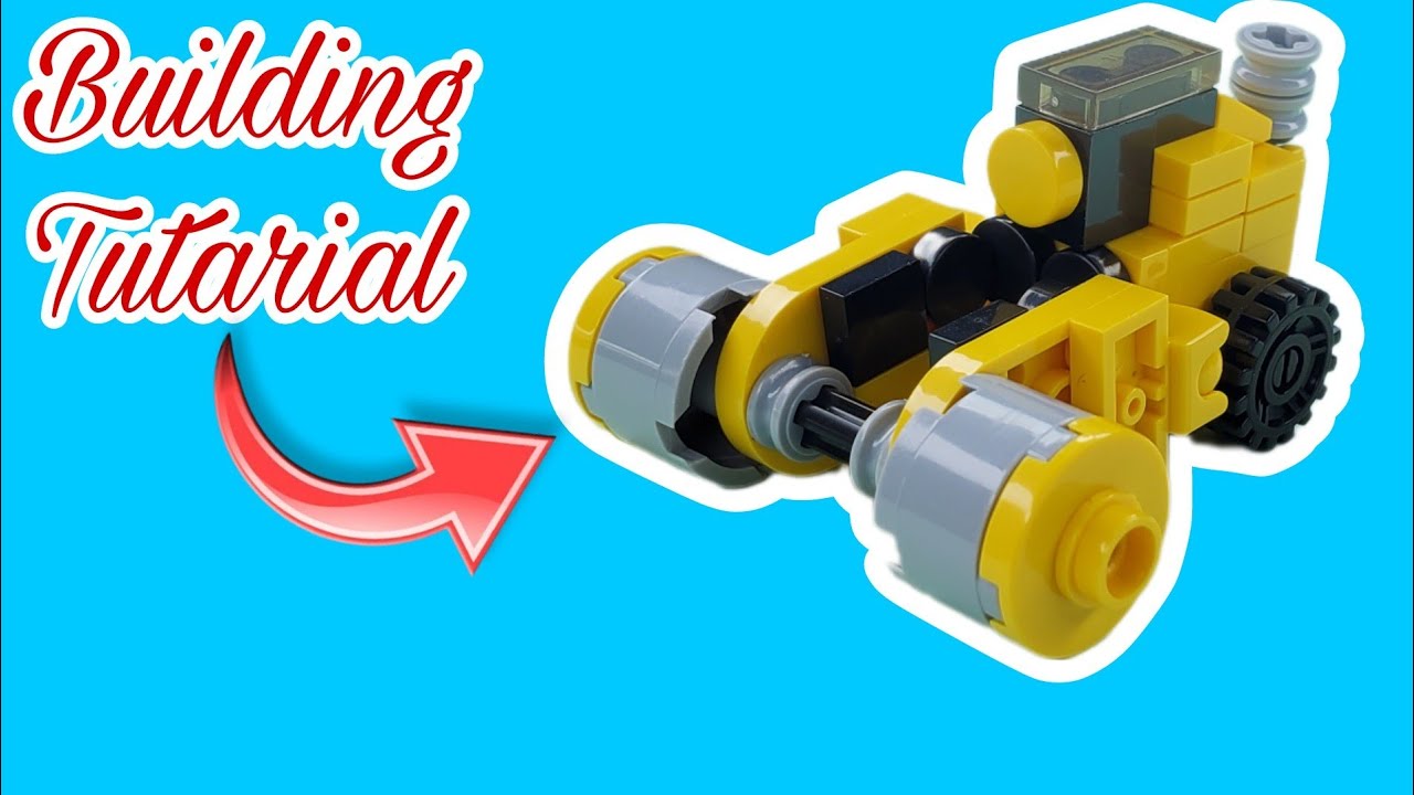 Lego Construction Roller Mini Vehicles Part 14 (Tutorial)