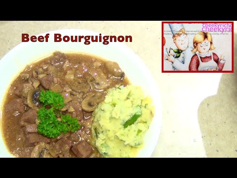 Beef Bourguignon Tefal Cook4Me video recipe cheekyricho episode 1,123