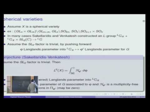 Local relative trace formulas - Raphaël Beuzart-Plessis