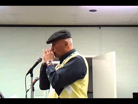 Rich Krueger plays The Entertainer on chromatic harmonica