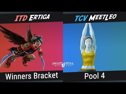 SAU17: Pools - ITD| Ertiga (Dark Pit) Vs. TCV| MeetLeo (Wii Fit Trainer)  - Ultimate Singles