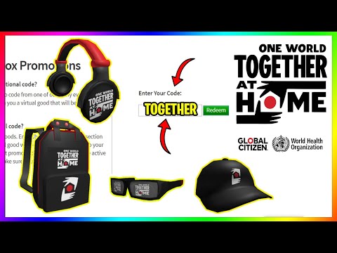 *ALL WORKING* ROBLOX PROMO CODES [APRIL] + NEW FREE ITEMS [💓TOGETHER AT HOME EVENT💓] | Roblox Codes