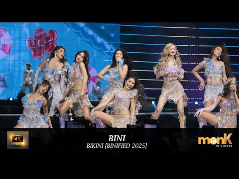 BINI - BIKINI [4K][LIVE][BINIFIED 2025]