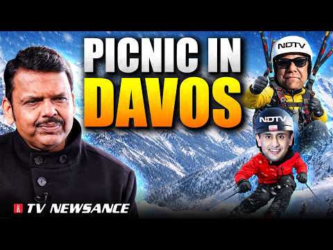 Paragliding in Davos, fake Trump and a techie left to die in a Noida pit | TV Newsance 329