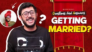 GETTING MARRIED? QNA 2022 | CARRYMINATI video