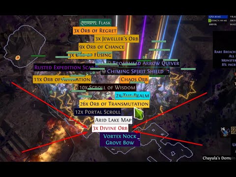 Path of Exile 3.21 MAGE SKELLIES uber uber the feared. All complete.