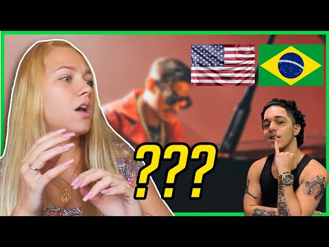 GRINGA REAGINDO A MÚSICAS BRASILEIRAS 🇧🇷🇺🇸 (HUNGRIA, MATUÊ, NGC DADDY & SIDOKA)