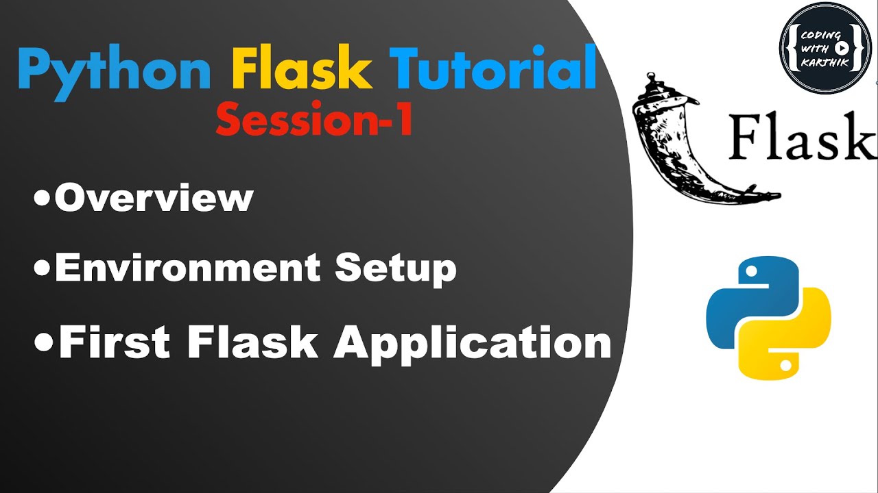 Python Flask tutorial- Python web development how easy? | Overview , first application | Session 1