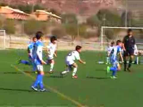 GOLES DE LOS BENJAMINES DE LA P. MADRIDISTA CIUDAD DEL SOL AL LORCA C F B  "A" EL 9 MAR 2014
