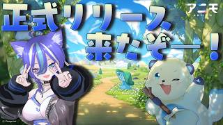 【ANIMO】アニモ正式リリース始まったぁ！！！みんなでアニモに会いに行こう！！！【あおねこらいぶ】